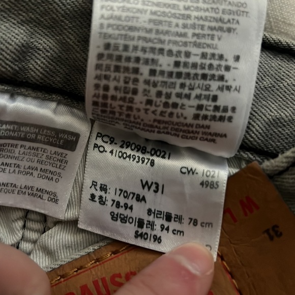 Levi’s 501 ‘93 Straight Cropped - Picture 13 of 15